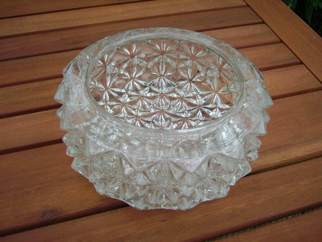 Preview of the first image of French glass lampshade - 1960's??.
