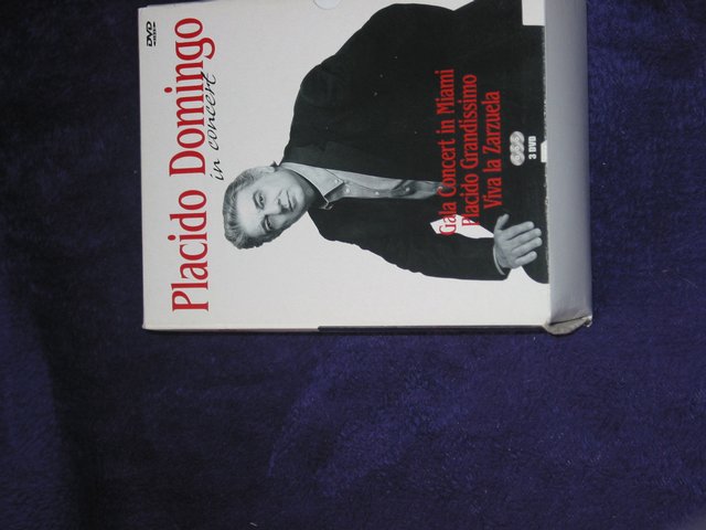 Preview of the first image of Placido Domingo DVD's.