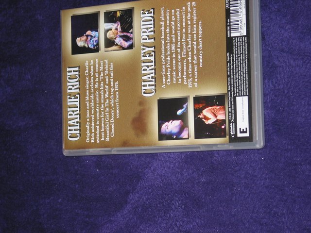Image 2 of Charlie Rich and Charley Pride Music DVD
