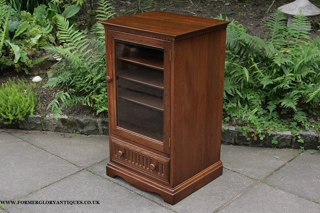 Image 23 of ERCOL ELM FRUITWOOD T.V HI-FI MUSIC DVD CD CABINET STAND