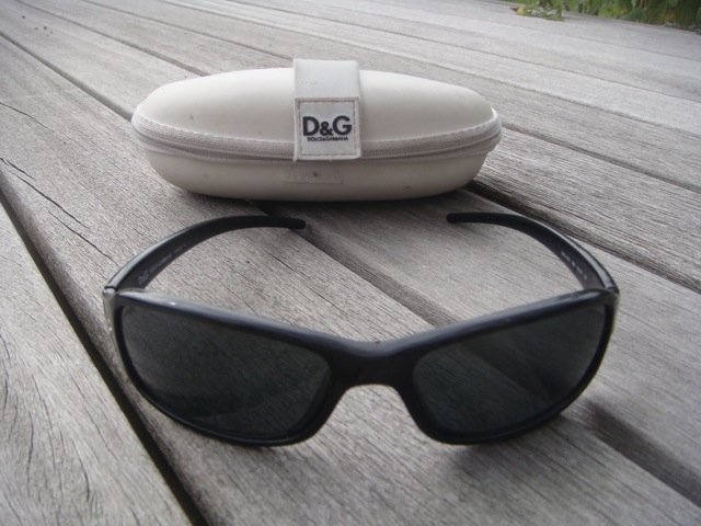 Image 2 of Dolce and Gabbana Black Rimmed Sunglass's
