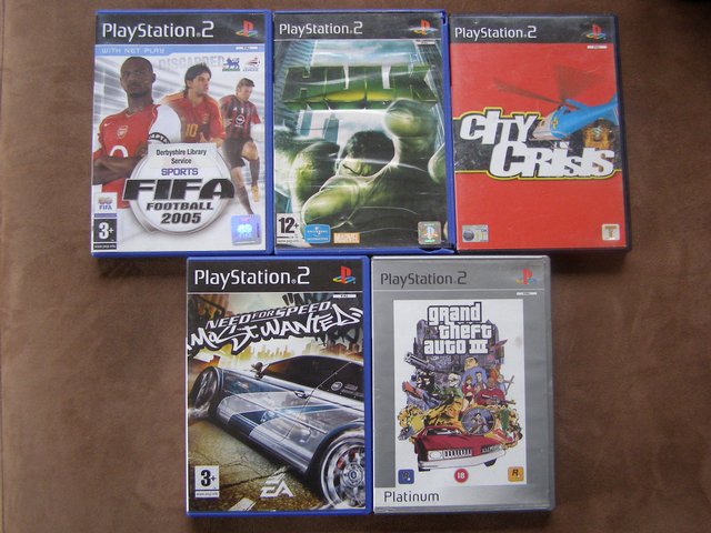 Preview of the first image of PS2 Gamesbundle (Incl P&P).
