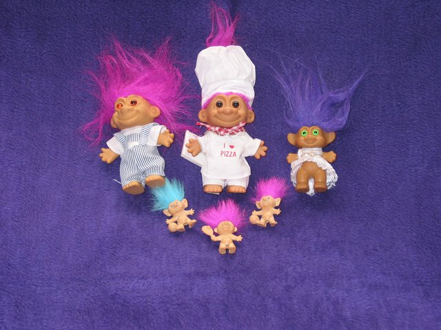 Preview of the first image of Toy Trolls - Collectors Pieces as in as new condition.