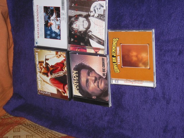 Image 3 of Waylon Jennings Collectors Music CD's