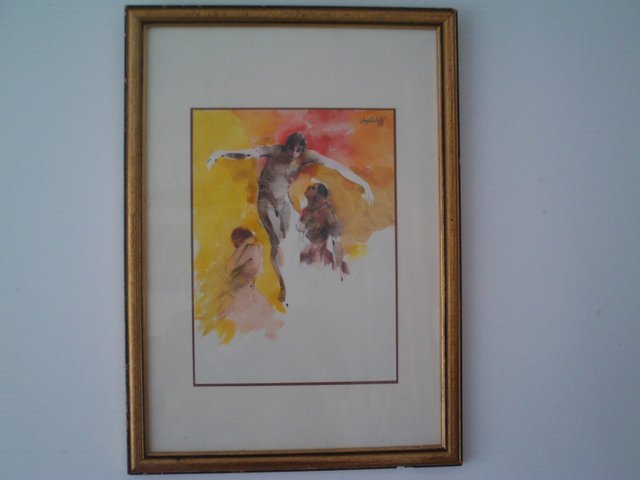 Image 2 of WATER COLOUR BY THE REVERED ANGELO TASSI b1937. MUST READ!