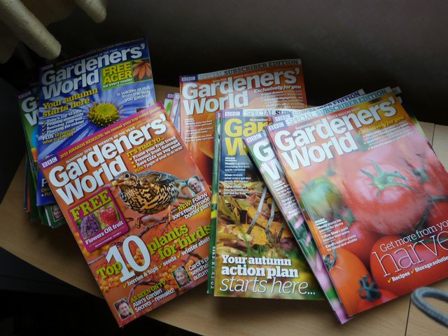 Preview of the first image of Gardeners World and Other Gardening Magazines.