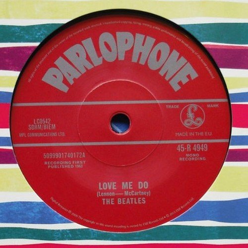 Preview of the first image of Beatles Love Me Do 50th Anniversary Single Withdrawn Rare.