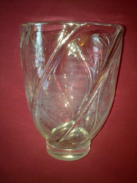 Preview of the first image of Hand made glass Celery Jar.
