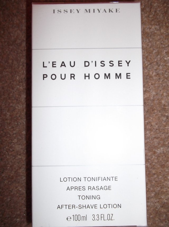 Preview of the first image of Issey Miyake - after shave lotion A/S 100ML sealed.