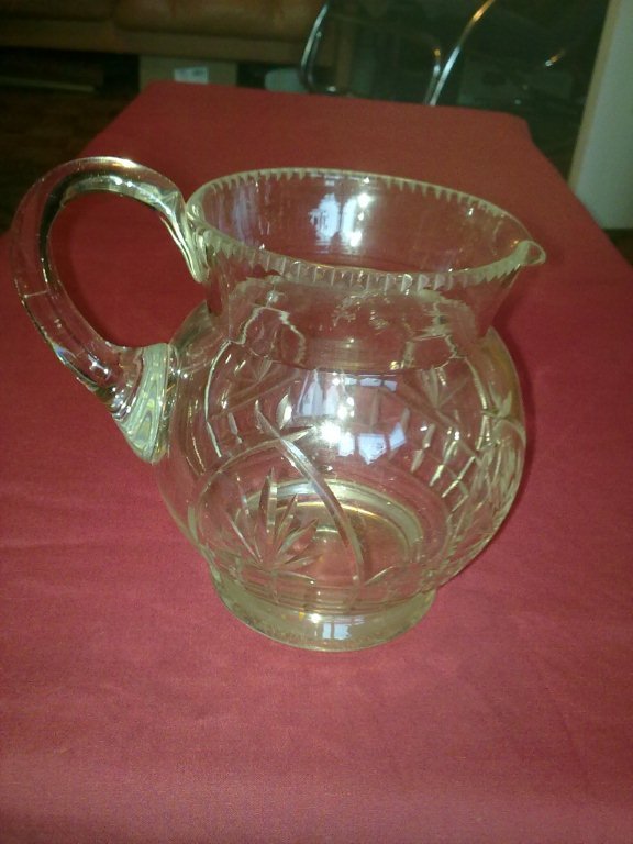 Preview of the first image of Cut Glass Jug.