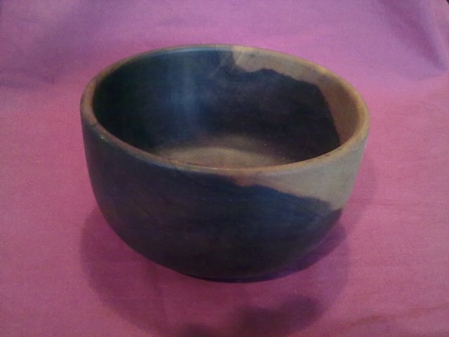 Preview of the first image of Turned wood bowl, Aussie.