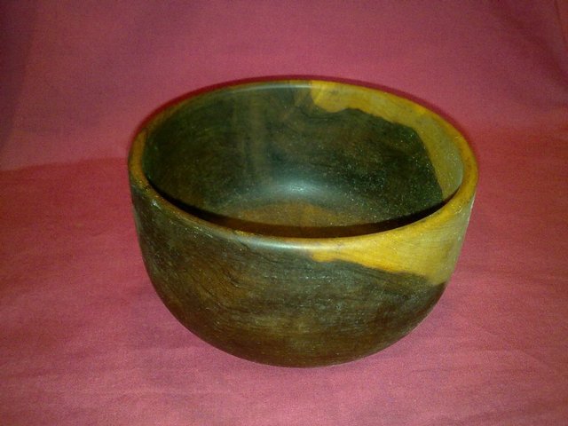 Image 2 of Turned wood bowl, Aussie