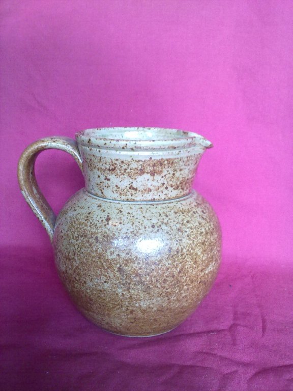 Preview of the first image of Studio pottery jug.