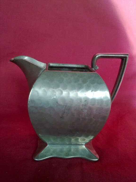Preview of the first image of English Pewter Cream Jug,Reliable Sheffield.