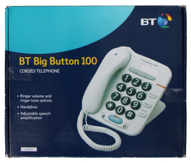 Image 3 of Phone BT Big Button 100