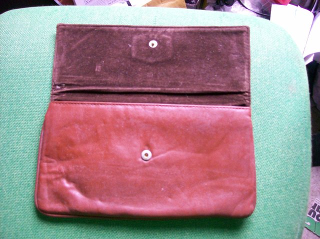 Image 2 of Brown Clutch Bag - Used - Can be posted