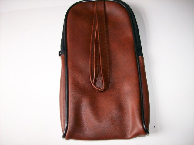 Preview of the first image of Brown Man-Bag or Camera Bag - As New.