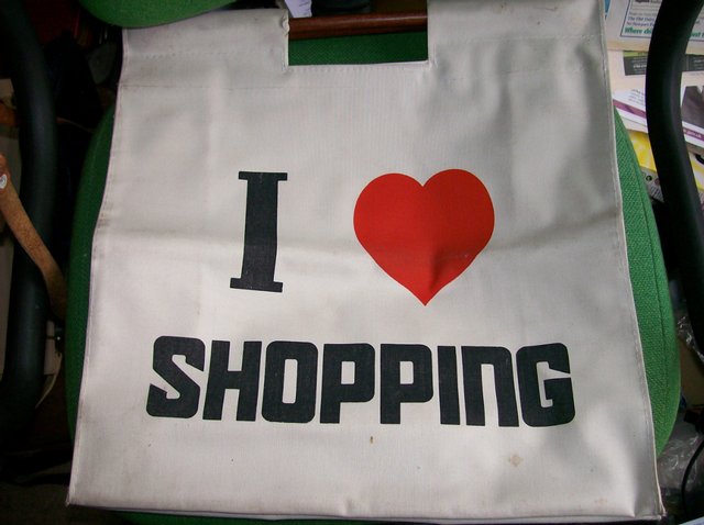 Preview of the first image of I Love Shopping Bag.