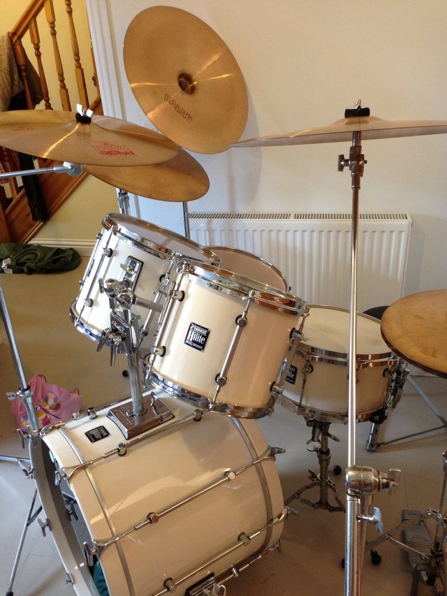 Image 3 of Sonor hi-lite drum kit.