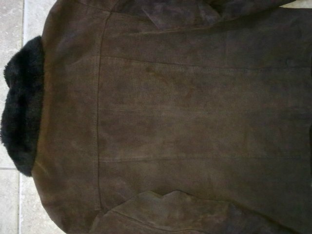 Preview of the first image of Outer Edge Leather Jacket size 12-14.