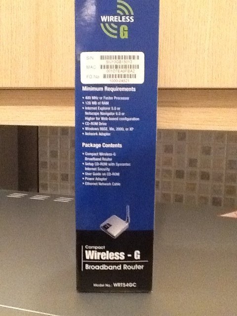 Image 3 of Linksys Compact Wireless-G Broadband Router