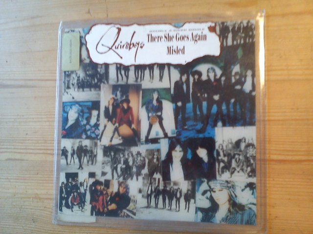 Image 2 of Quireboys There she goes again rare 10'' square