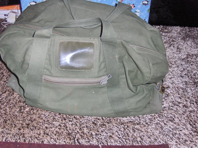 Preview of the first image of army kit bag.
