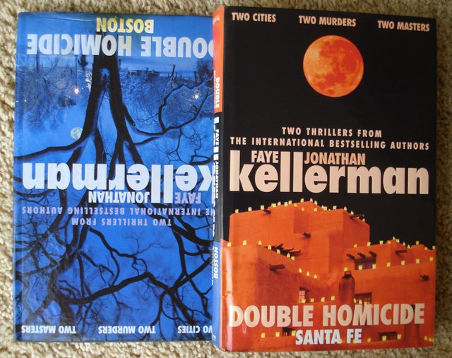 Preview of the first image of 2 KELLERMAN BOOKS IN ONE SANTA FE & BOSTON HARDBACK.