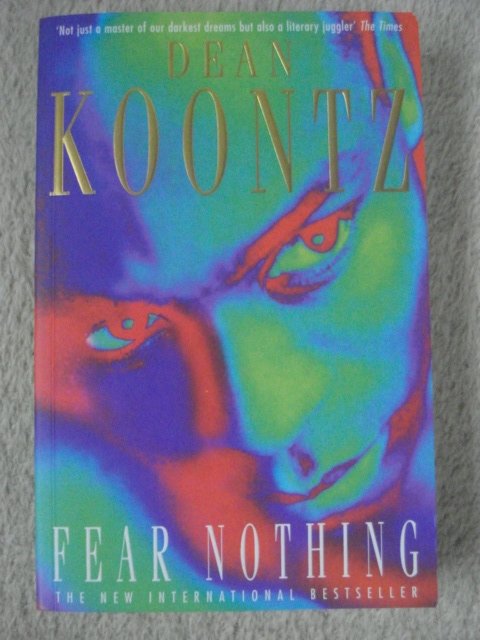 Preview of the first image of FEAR NOTHING by DEAN KOONTZ Large Paperback.