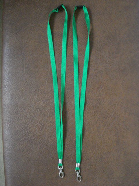 Preview of the first image of NEW GREEN NECK STRAP/LANYARD FOR PHONE/CAMERA /KEYS/WHISTLE.