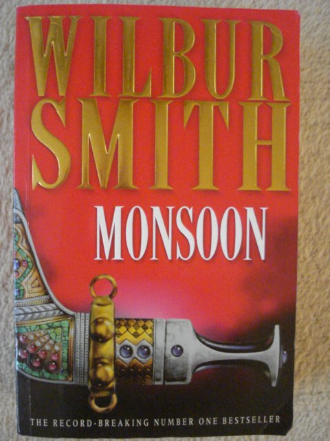 Preview of the first image of MONSOON by WILBUR SMITH Large Paperback.