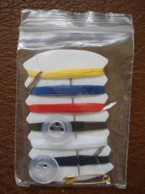 Preview of the first image of NEW 10 x MINI TRAVEL SEWING KITS.