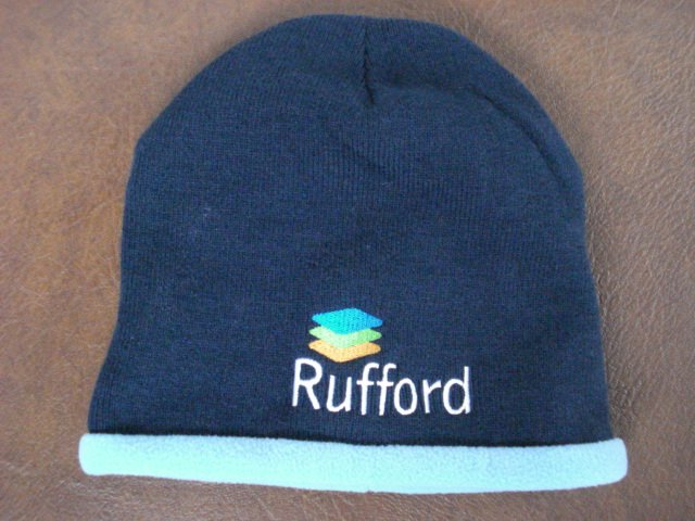 Preview of the first image of NEW UNISEX ULTRA-WARM BLUE RUFFORD BEANIE HAT.
