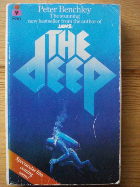 Preview of the first image of THE DEEP by PETER BENCHLEY (AUTHOR OF JAWS) Paperback.
