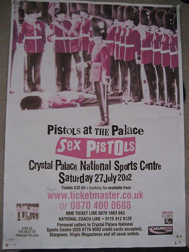 Preview of the first image of Sex Pistols Original Poster 2002.