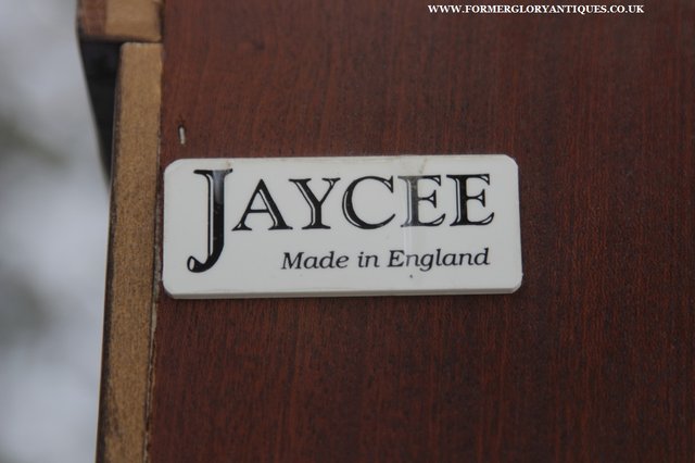 Image 5 of JAYCEE OLD CHARM OAK BOOKCASE WALL OFFICE OPEN BOOK SHELVES