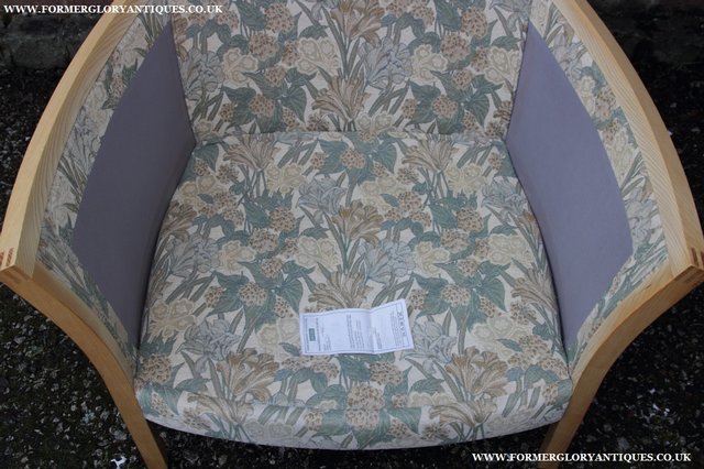 Image 7 of ERCOL LIGHT ELM /CLEAR ORIEL ARMCHAIR CUSHIONS SUITE SETTEE