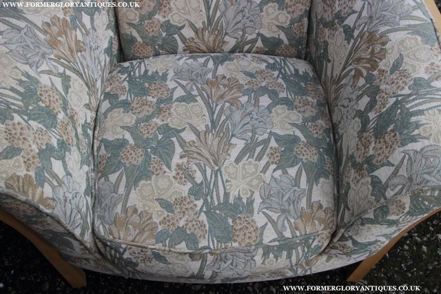 Image 8 of ERCOL LIGHT ELM /CLEAR ORIEL ARMCHAIR CUSHIONS SUITE SETTEE