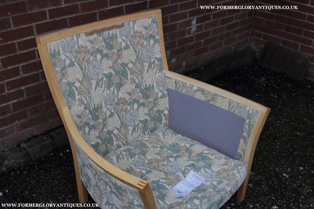 Image 14 of ERCOL LIGHT ELM /CLEAR ORIEL ARMCHAIR CUSHIONS SUITE SETTEE