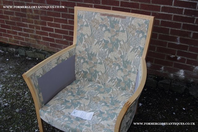 Image 30 of ERCOL LIGHT ELM /CLEAR ORIEL ARMCHAIR CUSHIONS SUITE SETTEE