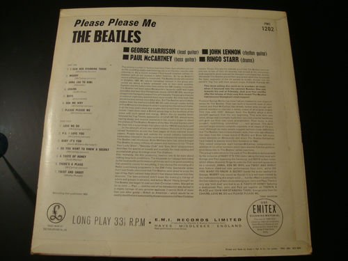 Image 2 of Beatles Please Please Me LP Decca Pressing Nice Vinyl Rare
