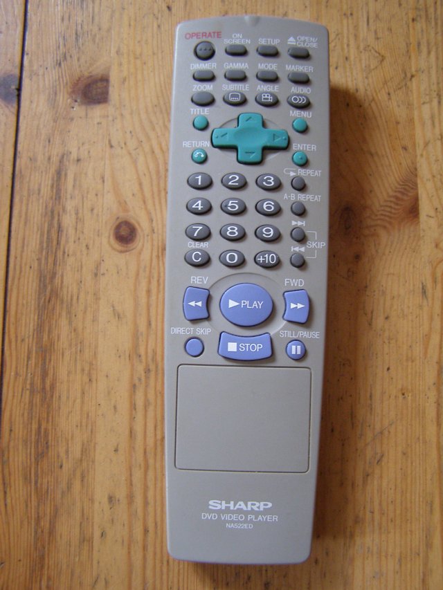 Preview of the first image of Sharp NA522 ED remote (Incl P&P).