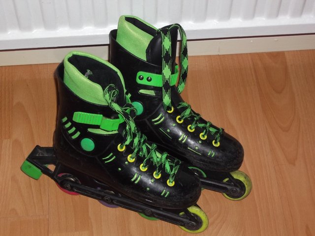 Preview of the first image of INLINE SKATES - SIZES 4 & 5.