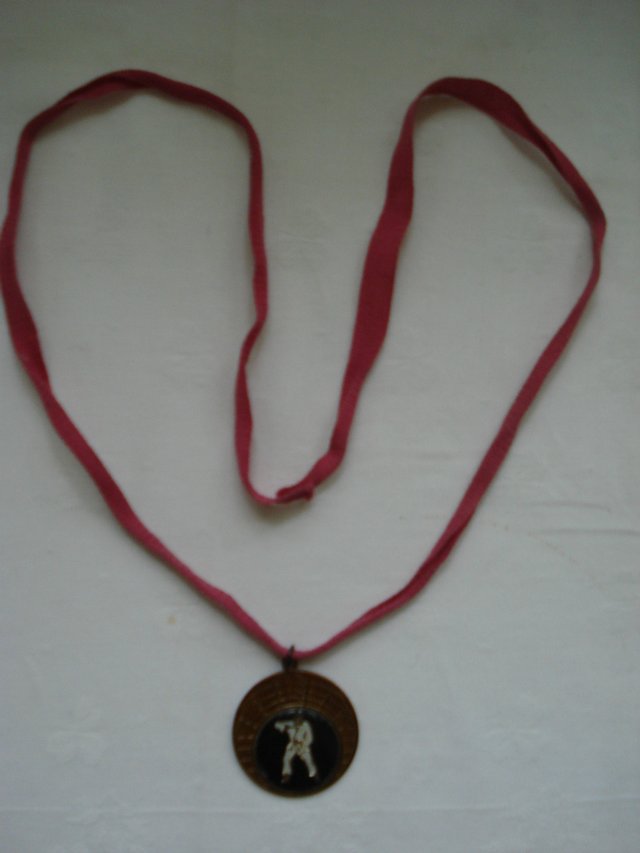 Image 2 of COLLECTORS ITEM - JUDO COIN MEDALLION / NECKLACE