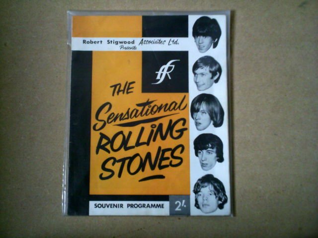 Preview of the first image of Rolling Stones Programme Original 1965.