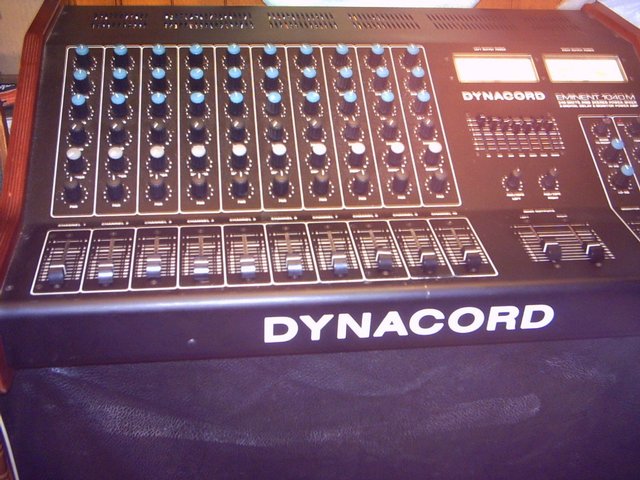 Preview of the first image of Dynacord PA System powered mixer.