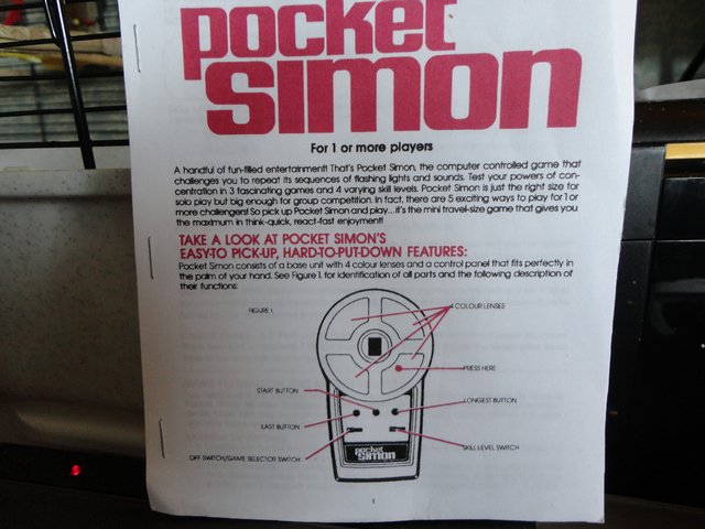 Preview of the first image of Simon Says.