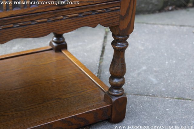 Image 23 of OLD CHARM LIGHT OAK 2 DRAWER OCCASIONAL COFFEE SIDE TABLE