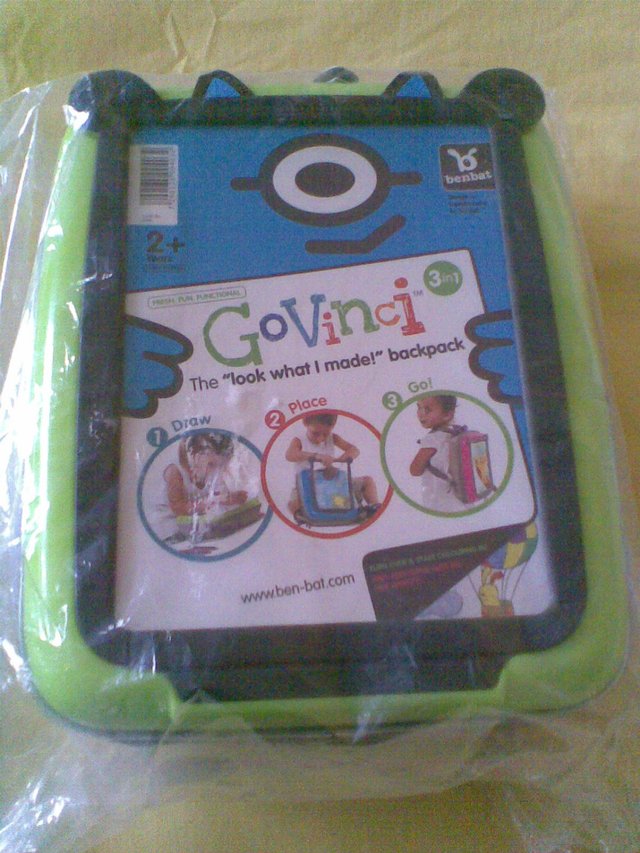 Preview of the first image of "GO VINCI HARDBACK ACTIVITY" BACKPACK (GREEN).