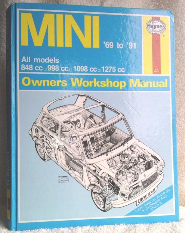 Preview of the first image of MINI OWNERS WORKSHOP MANUAL.